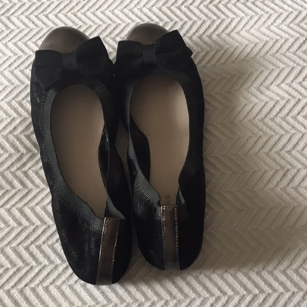 Cole Haan Black Ballerina Flats
